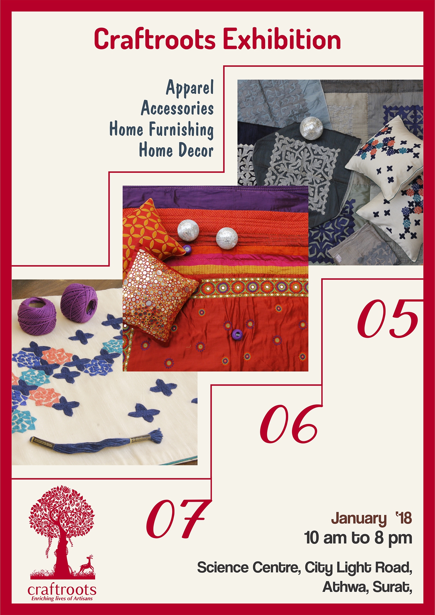 crafts   handicraft handloom handmade art DIY Exhibition  surat Fashion  homedecor