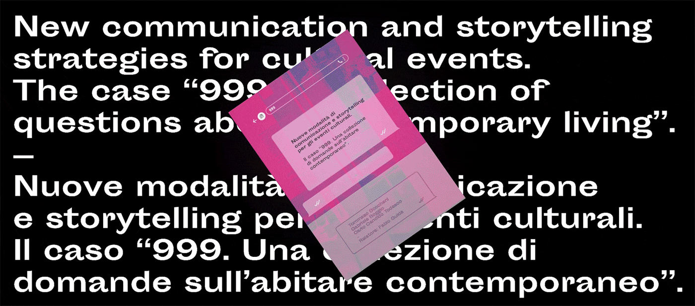 graphic design  grafik editorial bachelor degree triennale di milano Exhibition  politecnico di torino Photography  type