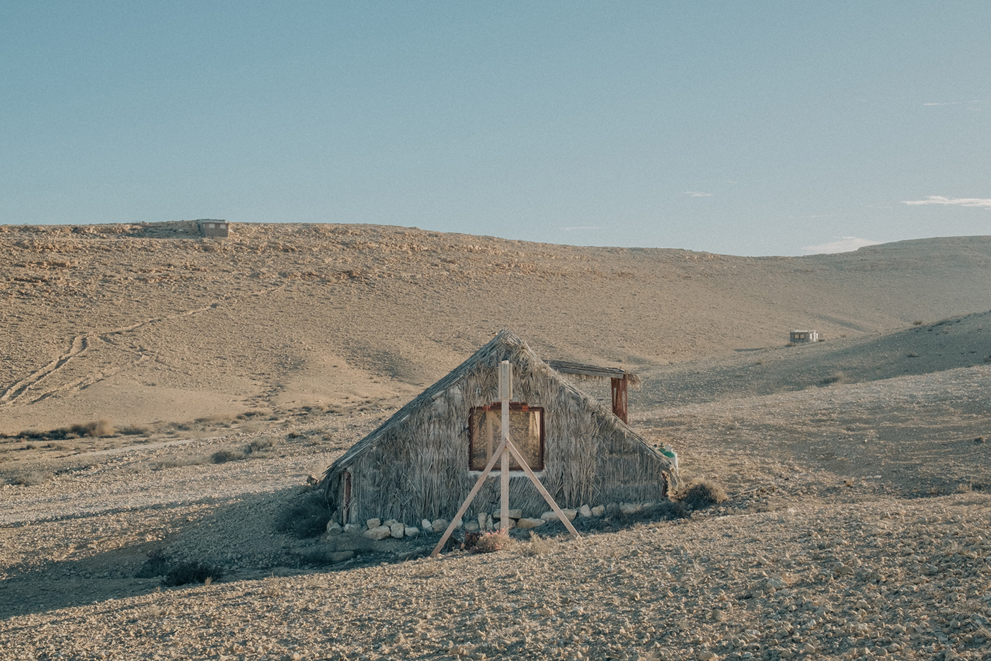 architecture desert hut israel jewish Landscape minimal Negev Photography  succah