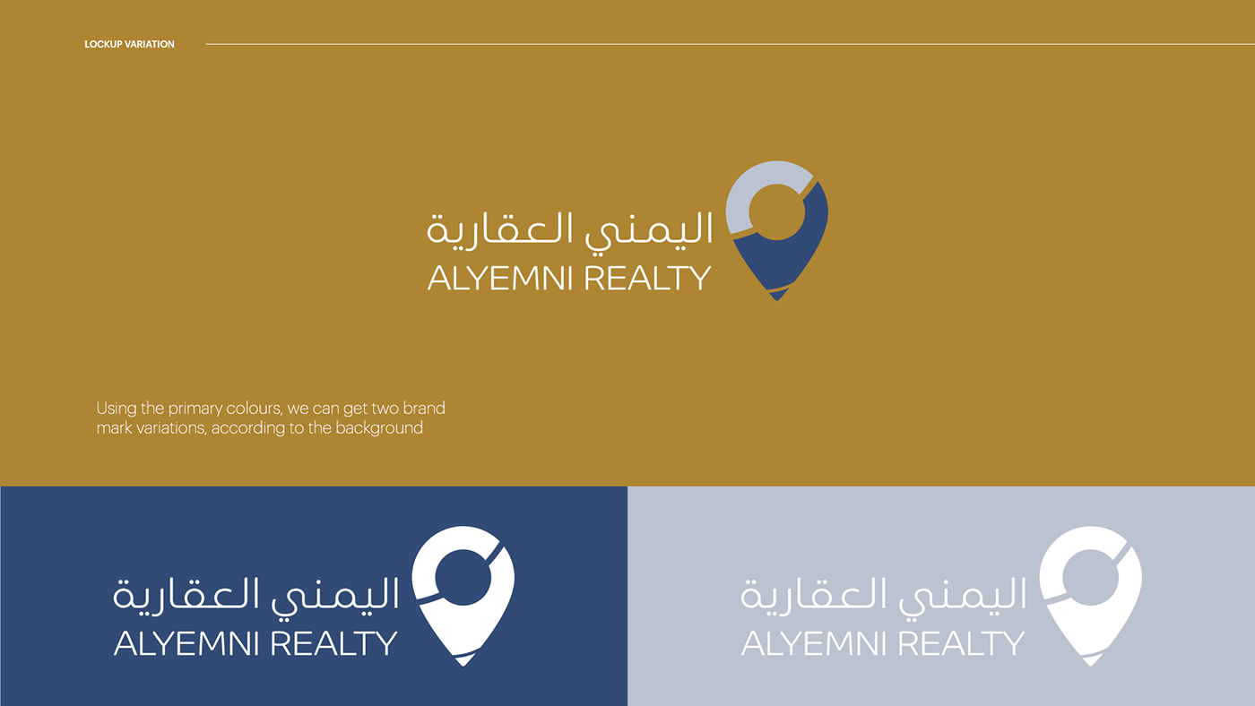 alyemni brand branding  creative developer Identidad Corporativa identity logo real estate Saudi