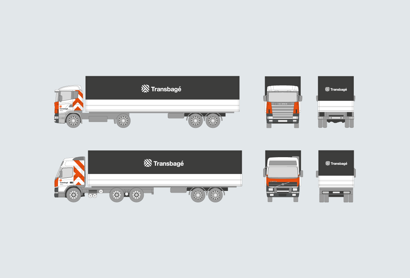 brand Transport South America america do sul visual identity foz do iguaçu logistic triple frontier argentina paraguay