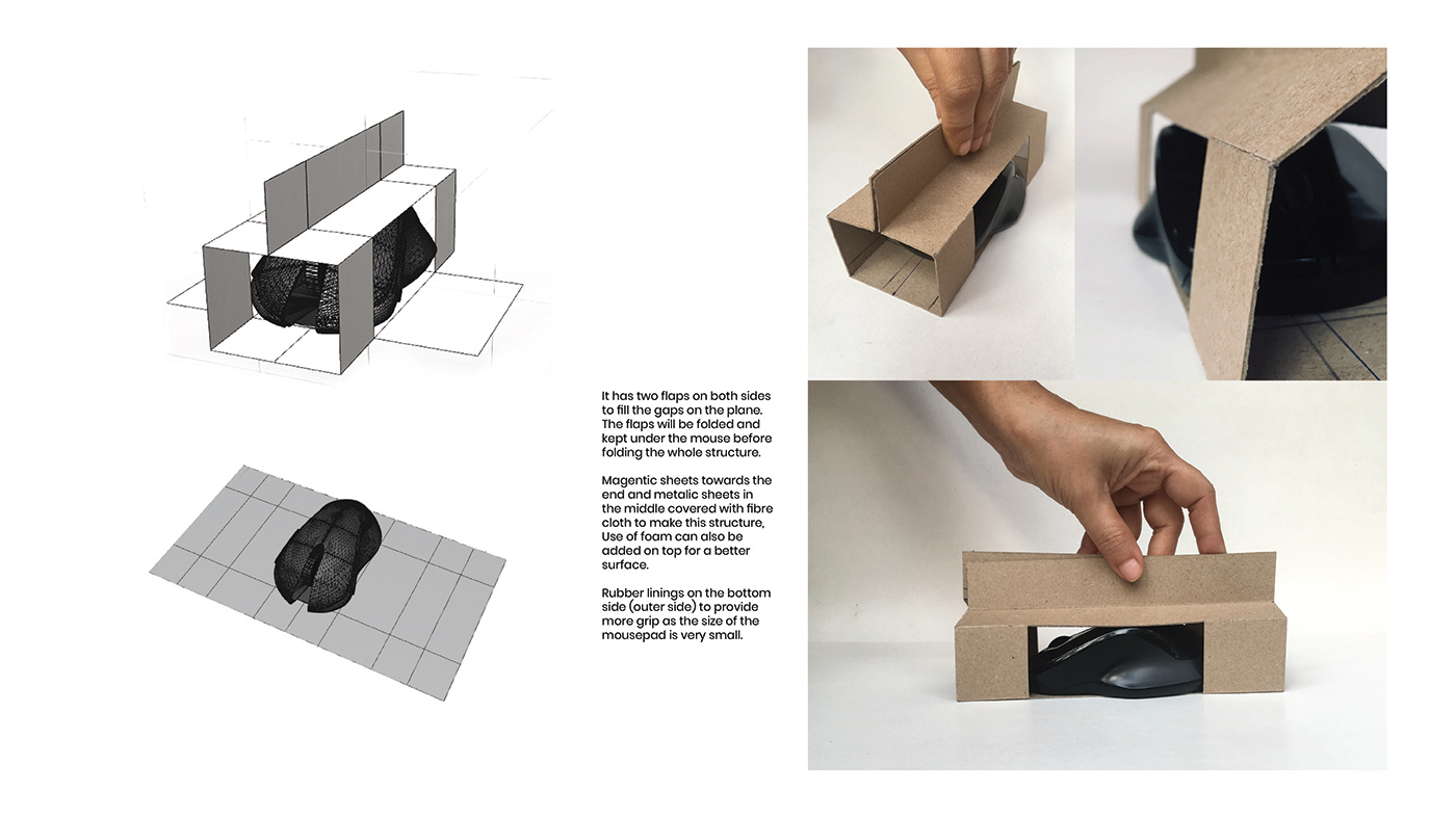 hp mouse Packaging packet redesign transform