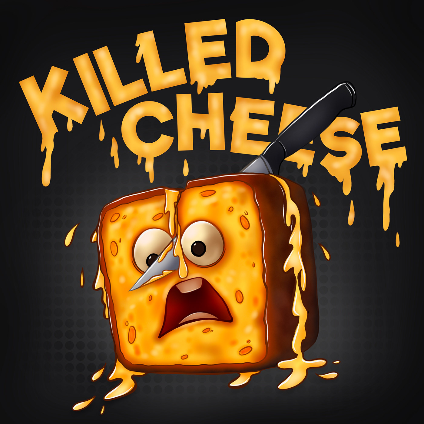 podcast Podcast cover Podcast Cover Art Podcast Design ILLUSTRATION  Cheese Character design  Digital Art  concept Logo Design