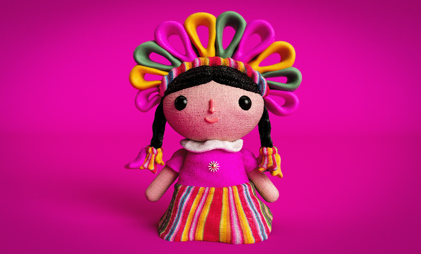 3D art Character design  characters cultura design diseño ILLUSTRATION  ilustracion mexico