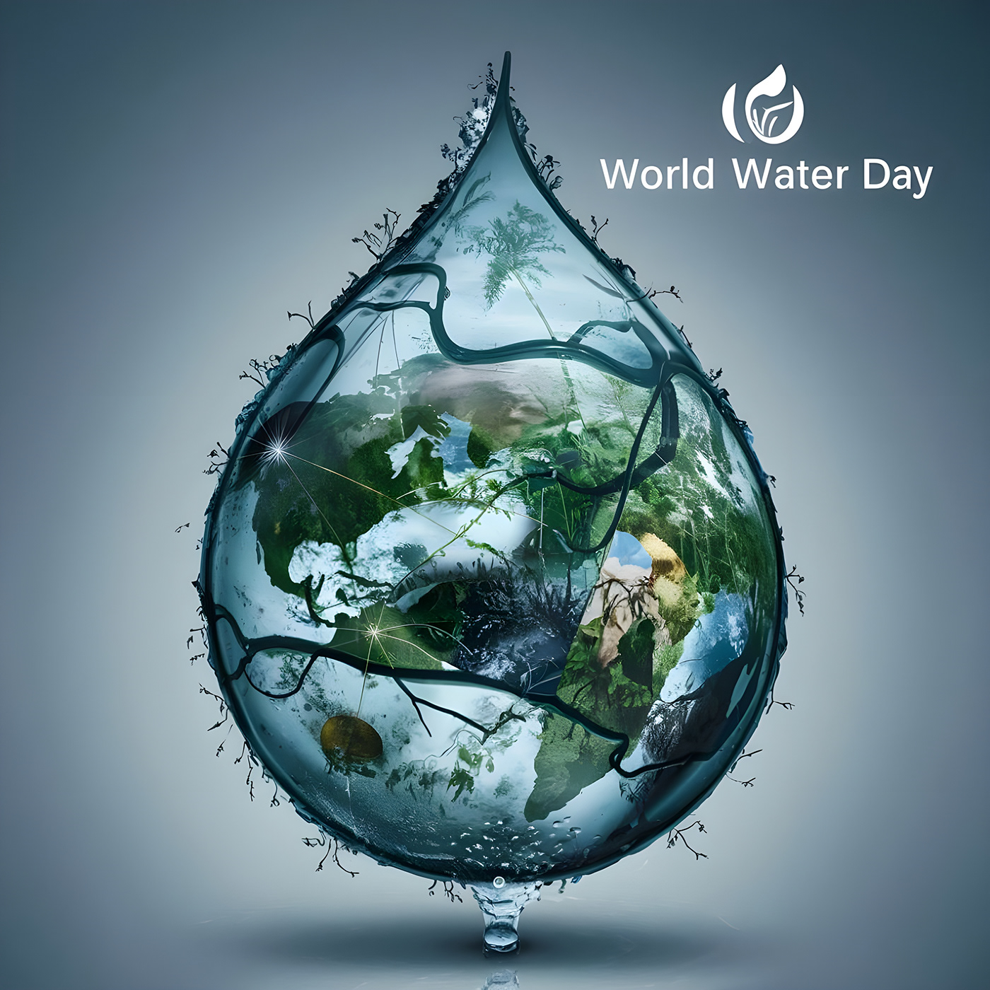 instagram post social media Instagram Post Advertising  marketing   World Water Day earth environment Social Media Post Design
