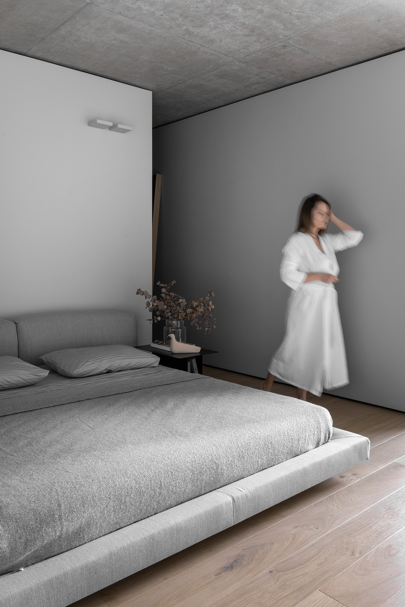 concrete gray interior design  minimal Minimalism nordic Project Scandinavian design scandy simple