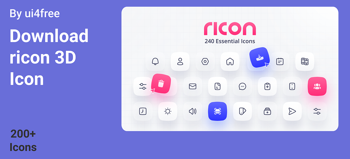 3d icons free