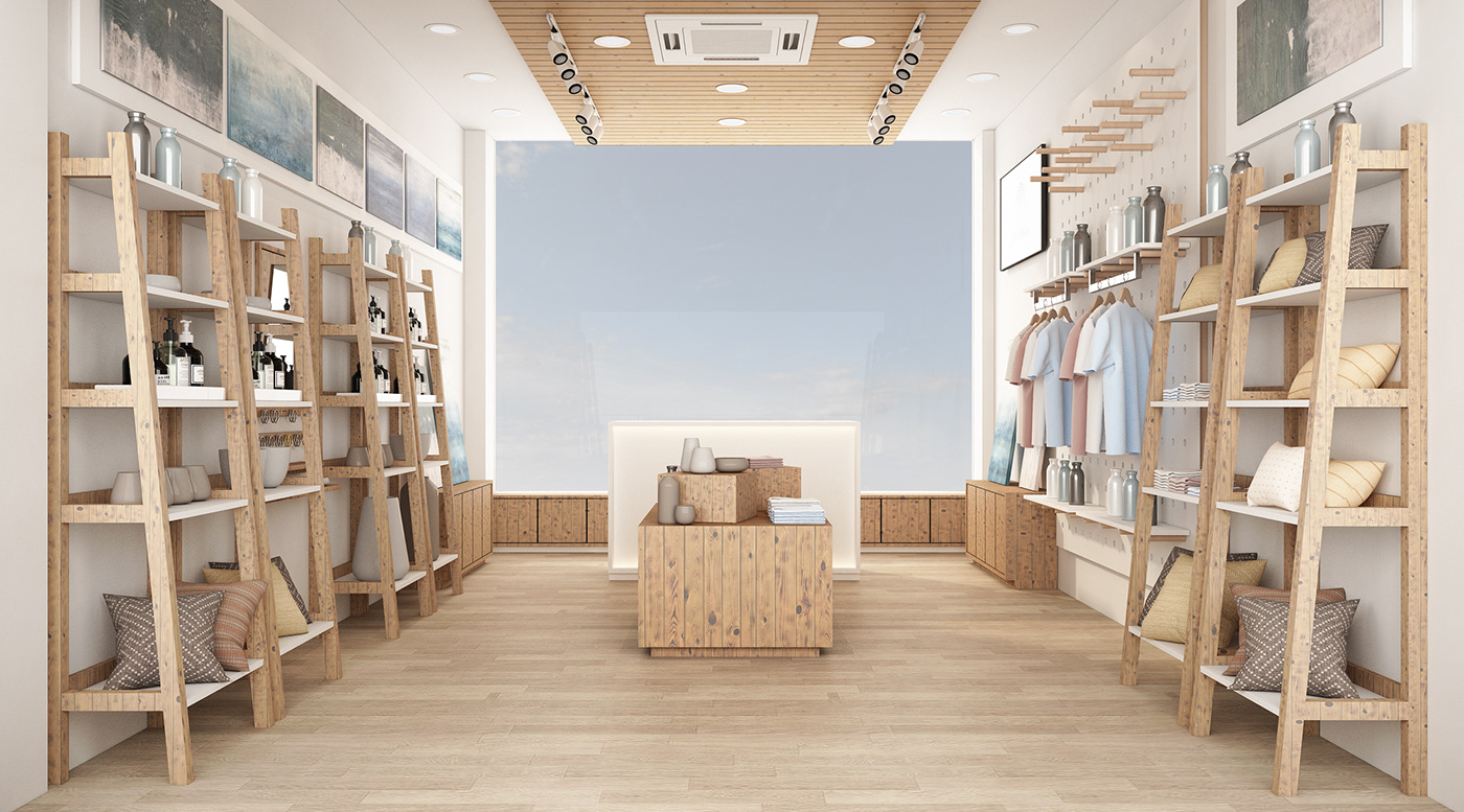 interior design  Retail shop Small Business
