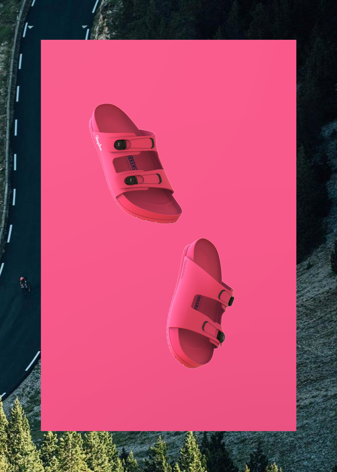 3D Birkenstock concept design Cycling Fashion  footwear footwear design industrial design  Rapha sport