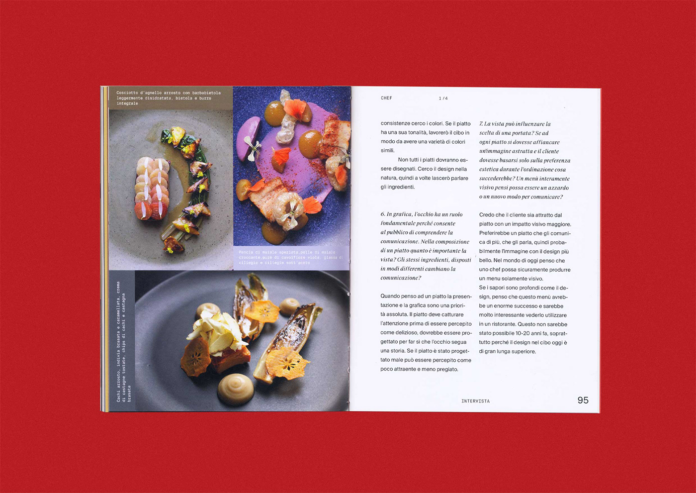 bachelor book editorial Food  food design graphic design  Layout visual