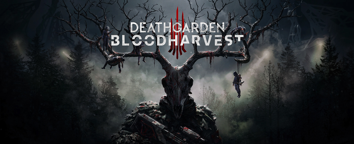 Video Games deathgarden bloodharvest BEHAVIOUR INTERACTIVE PC UI / UX user interface Shooter assymetrical dark