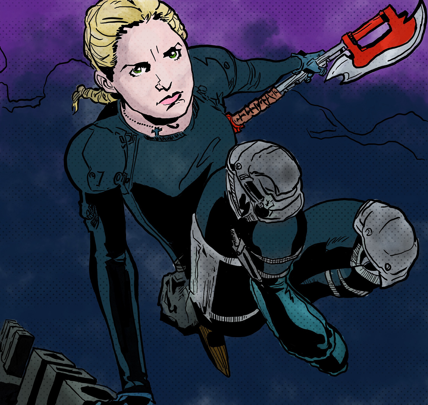 Digital Art  adobe sketch btvs Buffy the Vampire Slayer