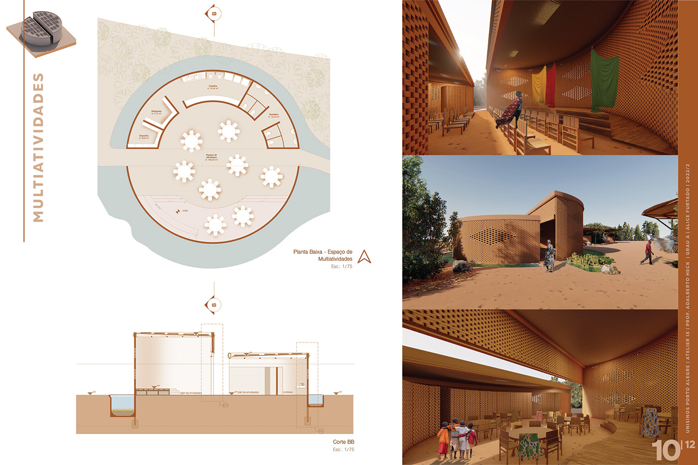 ARQUITETURA sustentabilidade Barro africa escola design ceramica