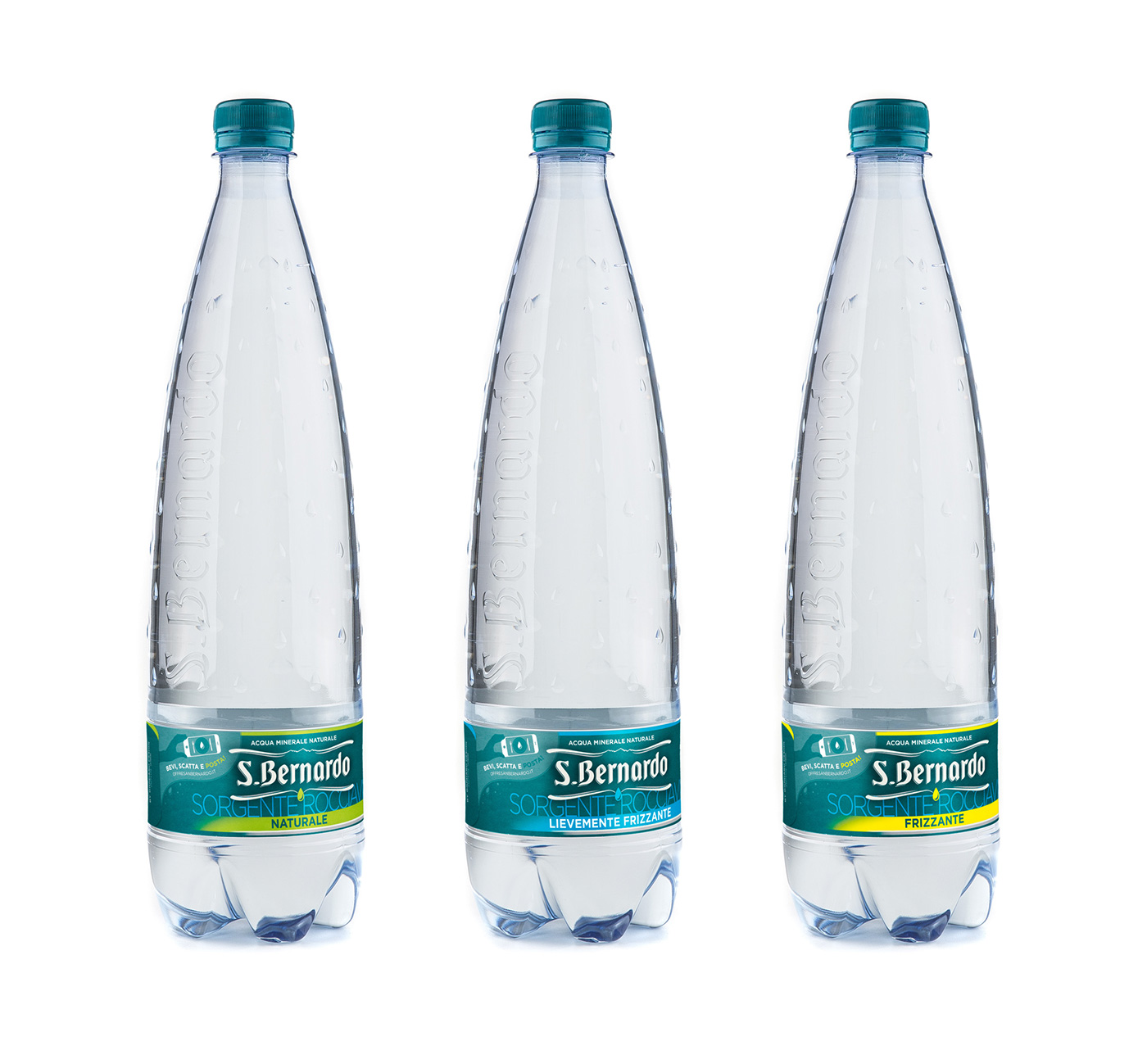 S.Bernardo made in italy mineral water contest water Website flyer ADV logo RESTYLING