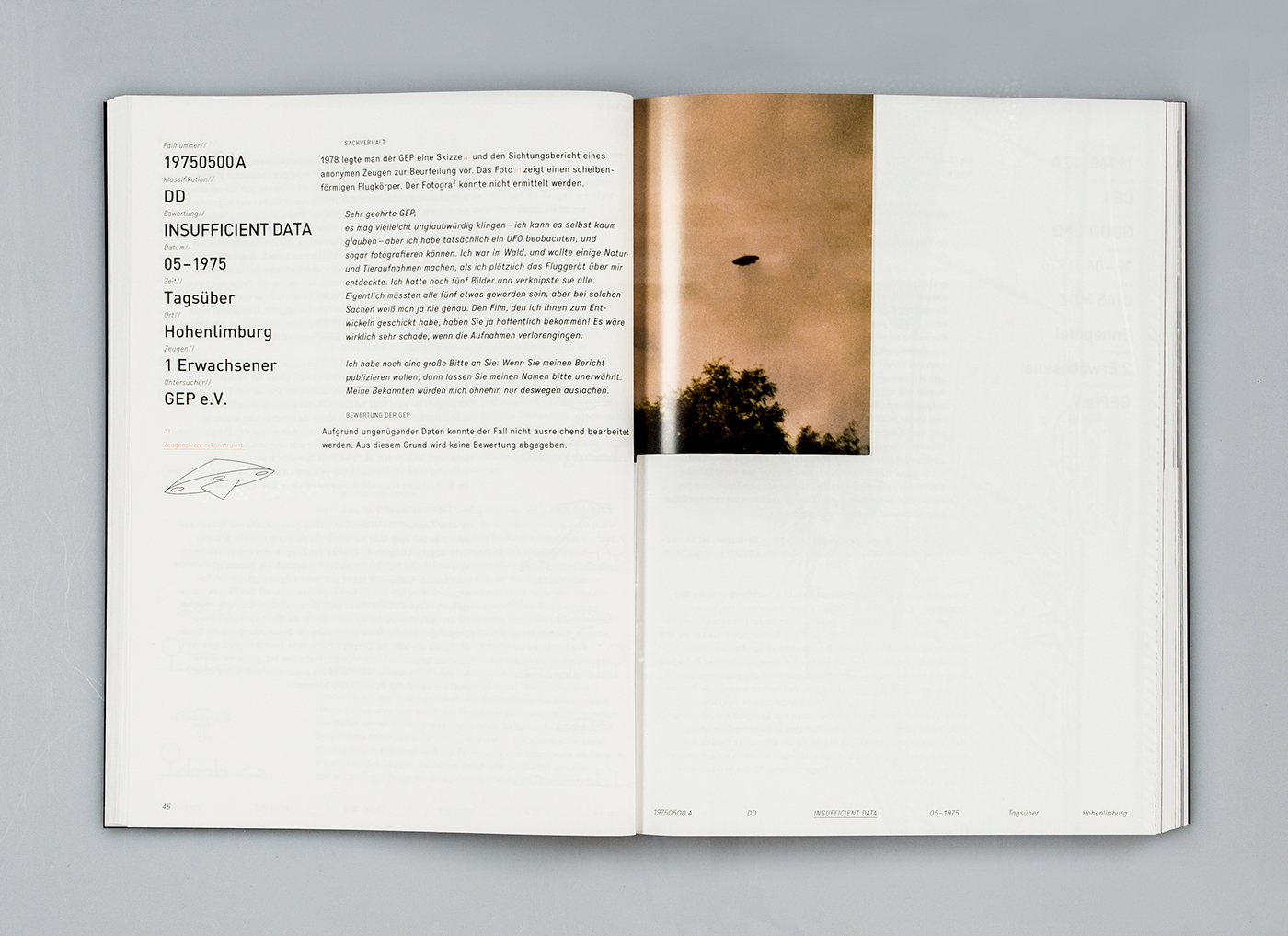 UFO GOOD UFO alien Space  book buch broschur editorial print offset phenomenon