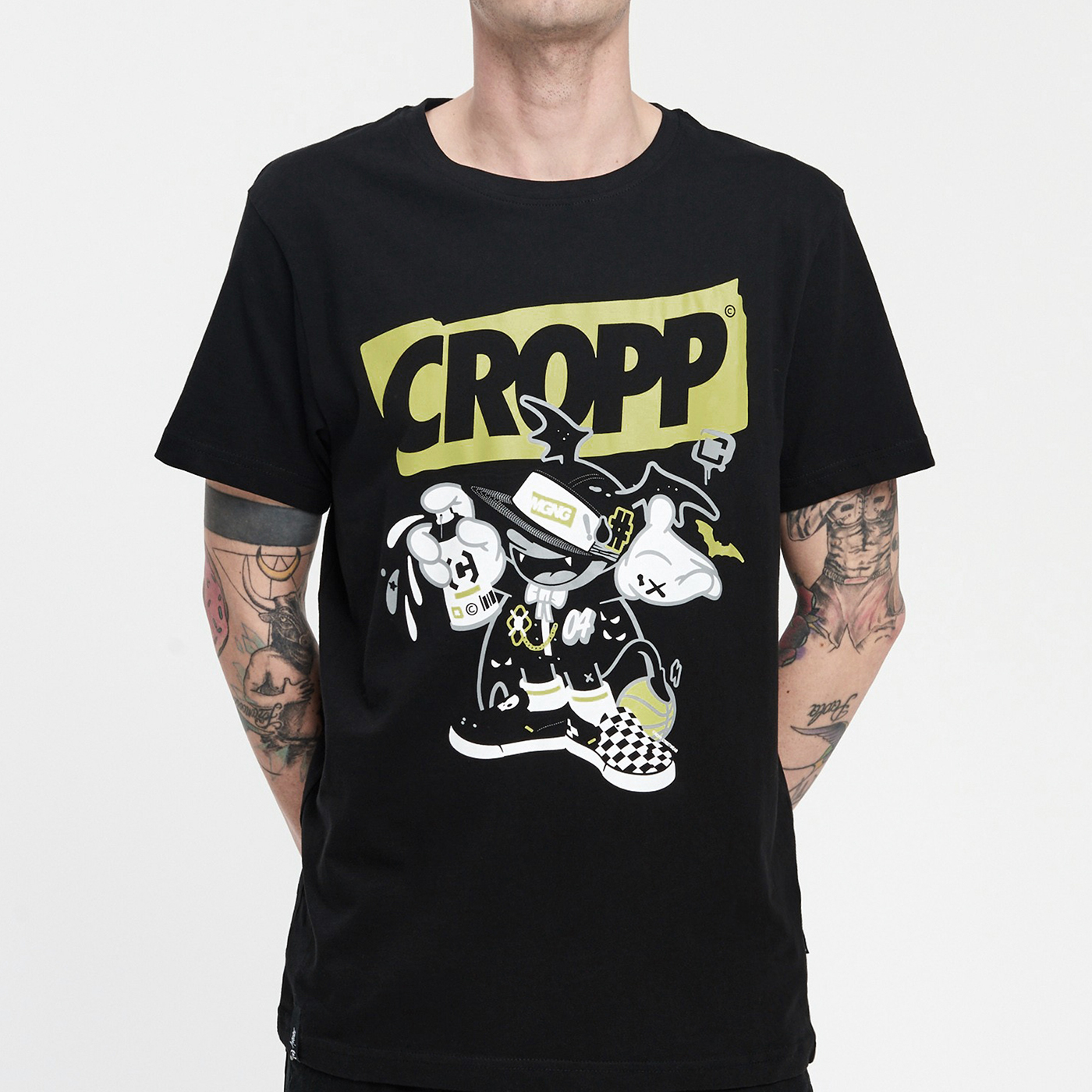 cropp Clothing streetwear mgng cartoon gothic dracula characters croppartist Vans