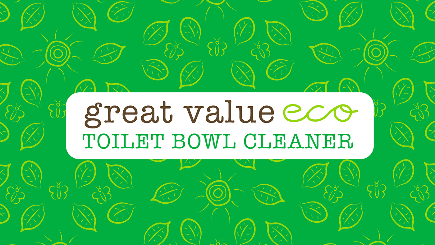 Packaging Toilet Bowl Cleaner bottle eco eco friendly concept ILLUSTRATION 