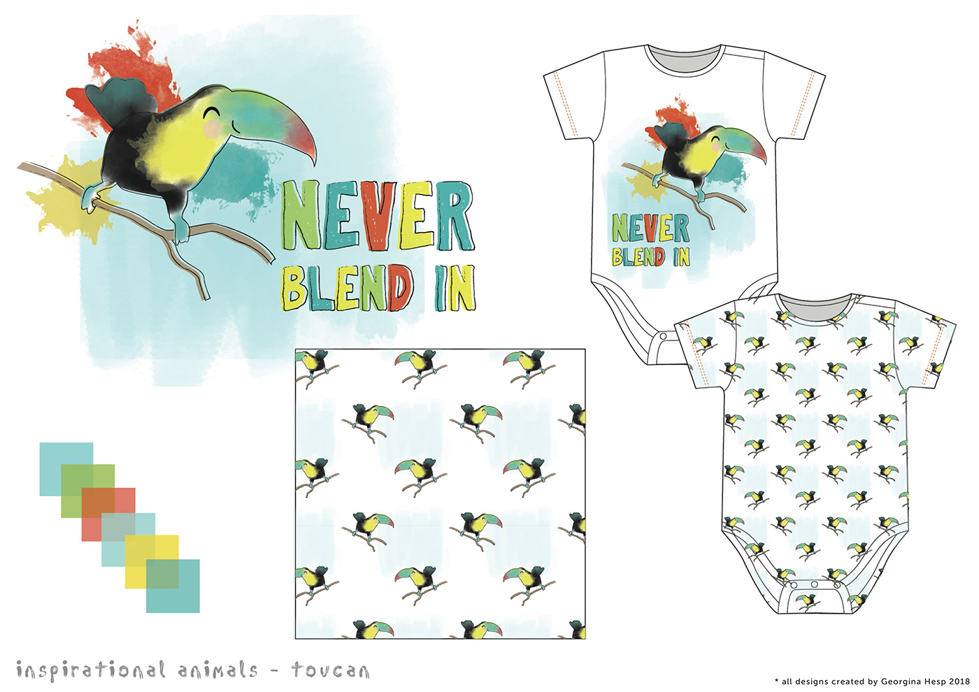 ILLUSTRATION  Character design  graphic design  babywear kidswear design