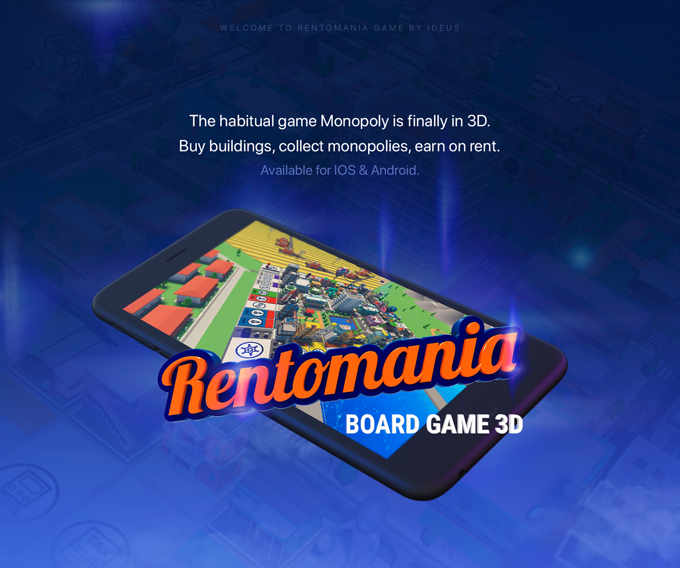 rentomania game mobilegame ideus Monopoly Monopolygame
