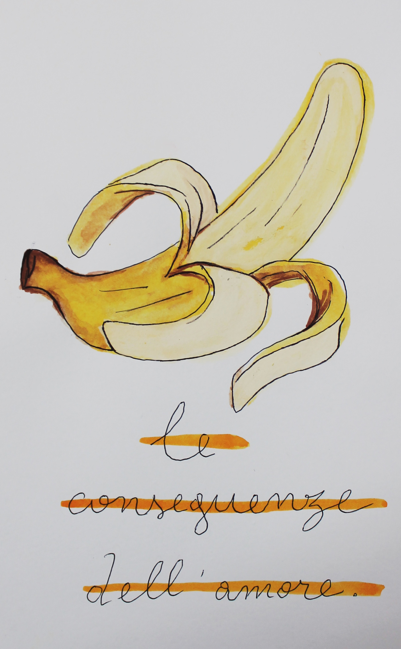 banana Love amore conseguenze sorrentino consequencies