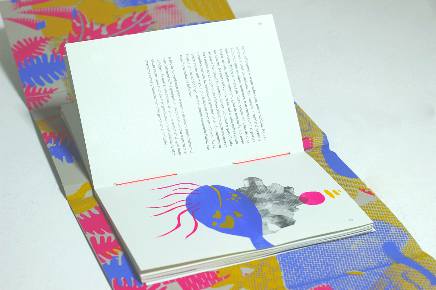 editorial book ilustration fiction literature graphic Serigraphy
