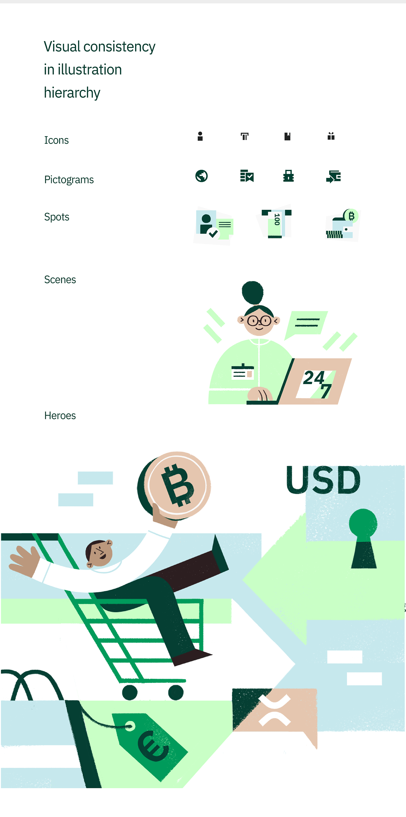 finance Bank banking blockchain corporative illustration flat Geometrical web illustrations people money
