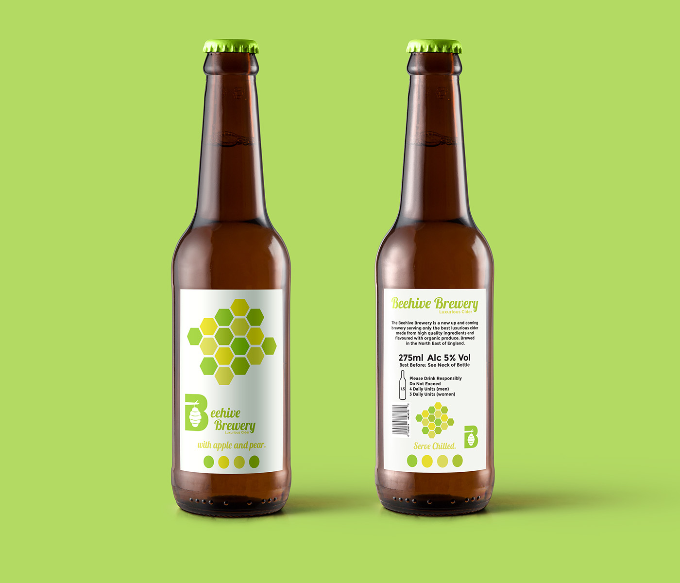packaging design cider brewery label design bottle design craft ale forest fruits Fruit Flavoured