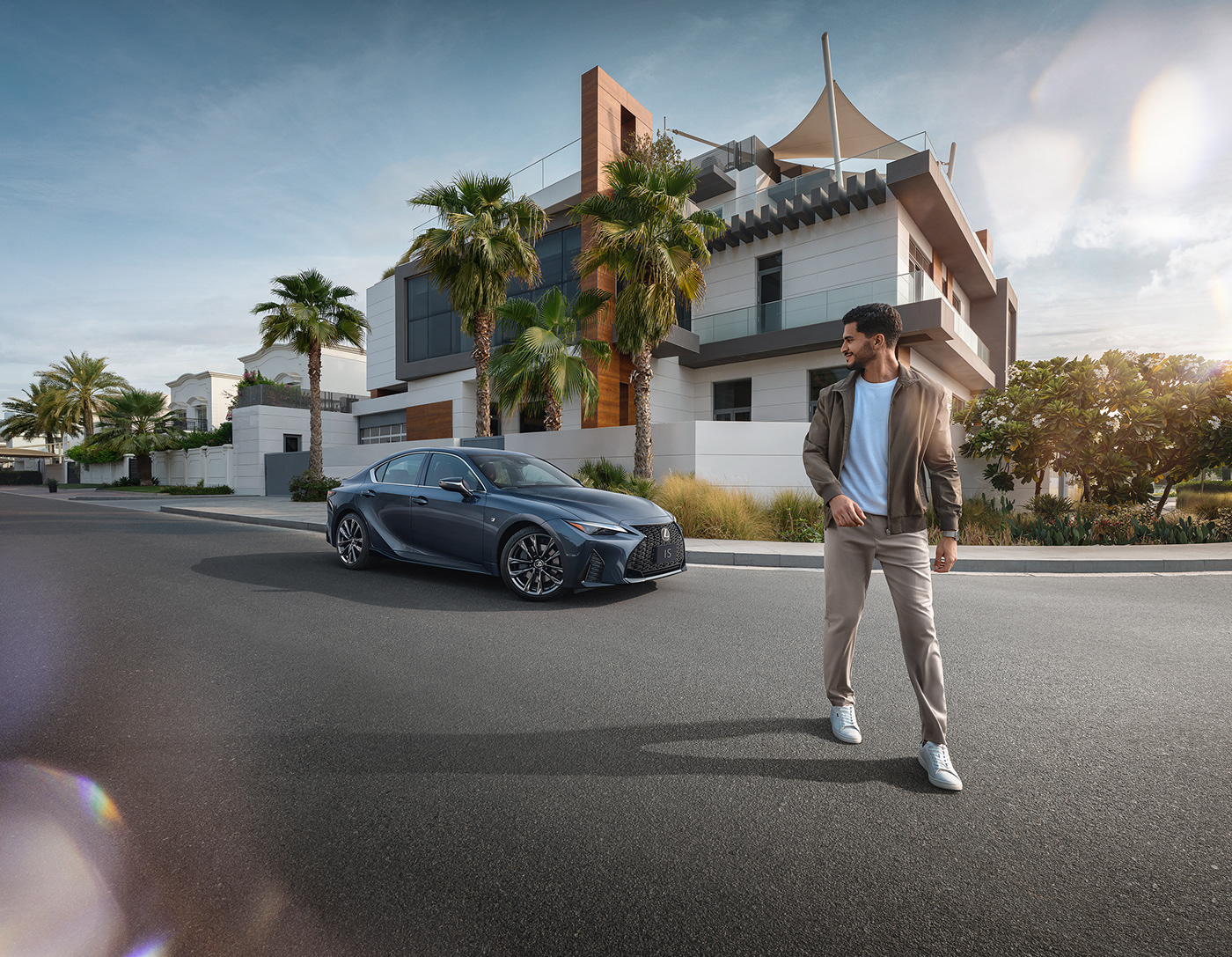 dubai retouching  photoshoot Photography  luxury car Lexus print Automototive UAE