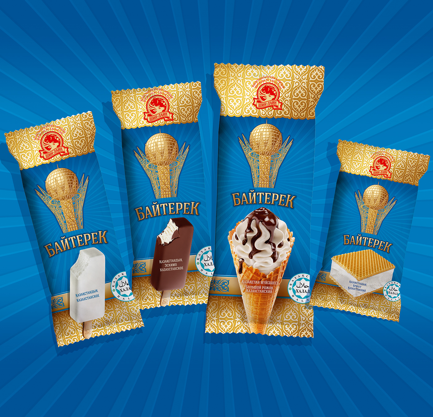 Package Ice Cream kazakhstan ice cream