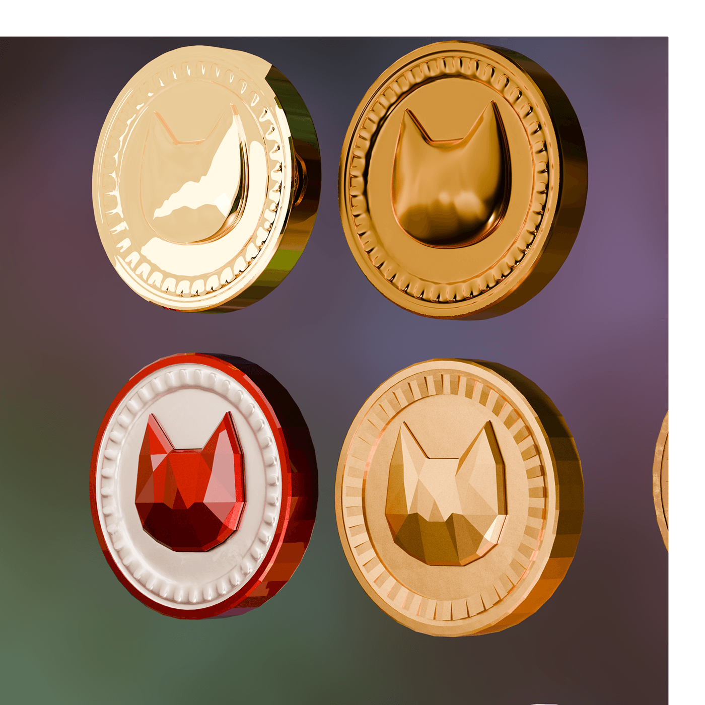 coin design coins gold luxury Logo Design designer Advertising 