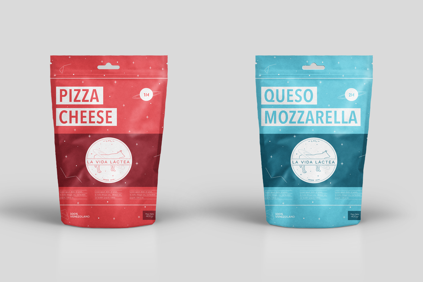 Cheese branding  logo queso package