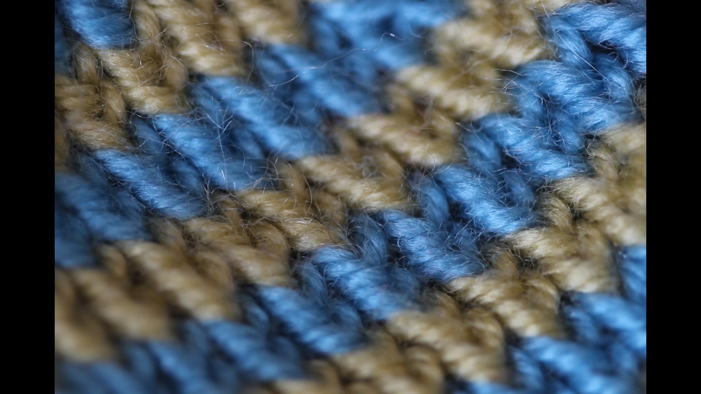 Photography  macro textures Facric knitting yarn colour
