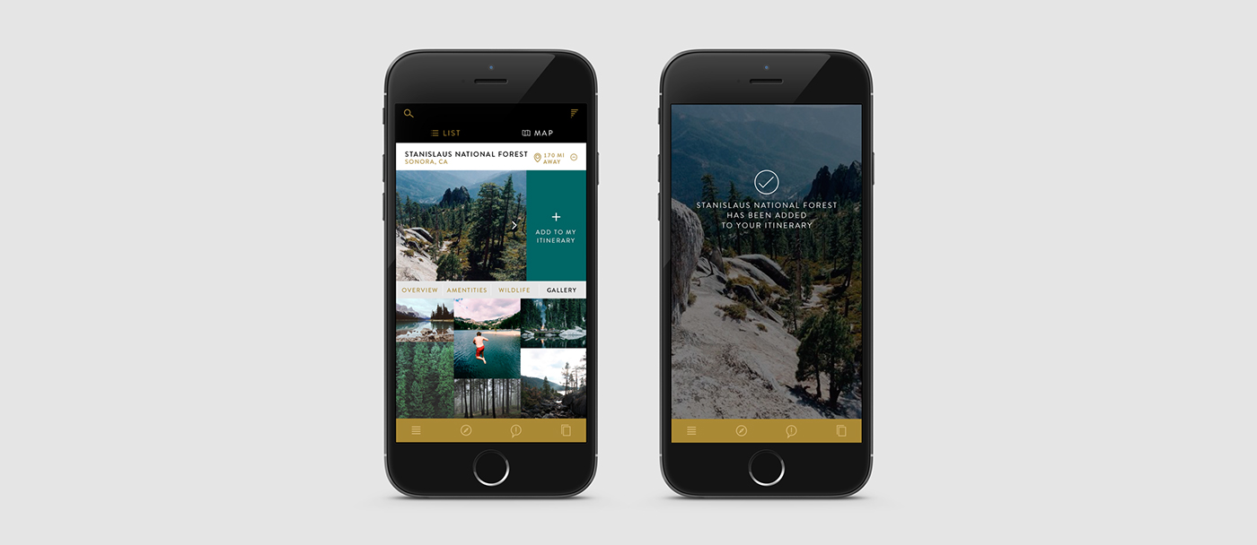 Mobile app app application camping Outdoor adventure Guide