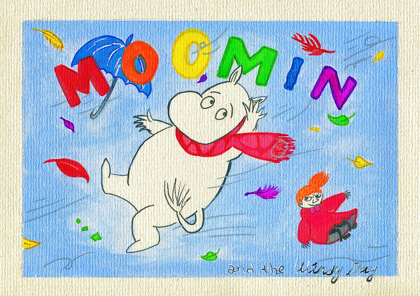 moomin ILLUSTRATION  book