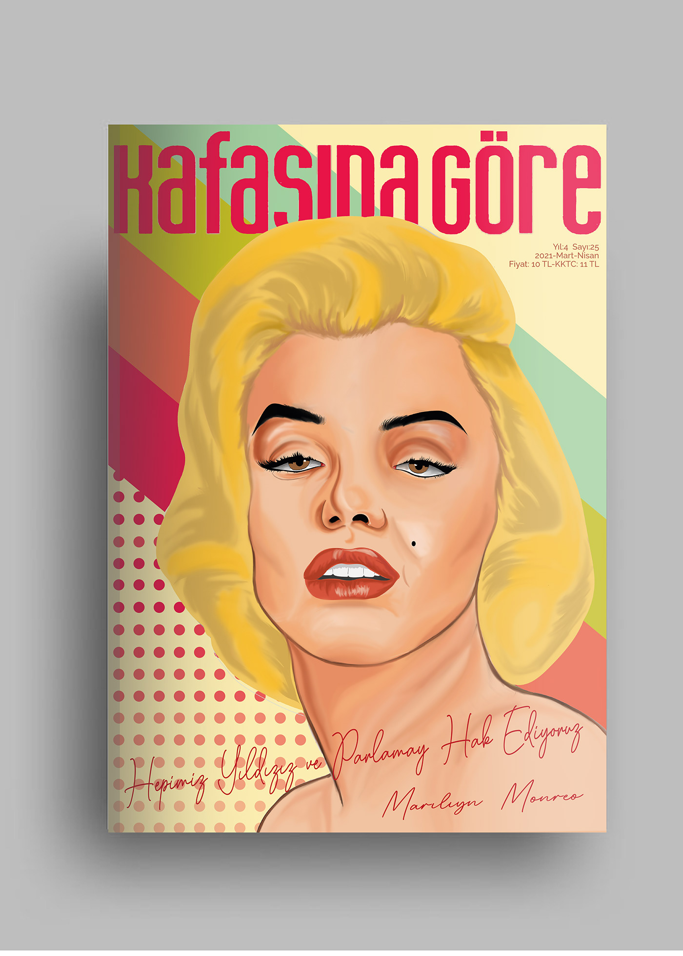 design Digital Art  Magazine design poster