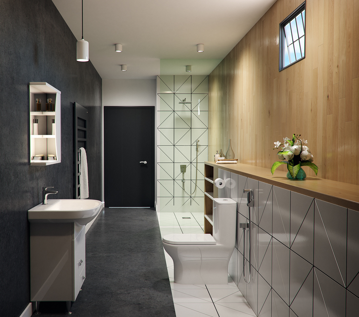 parryware bathrooms CGI 3D concept washrooms interiors products bathroomaccessories rendering
