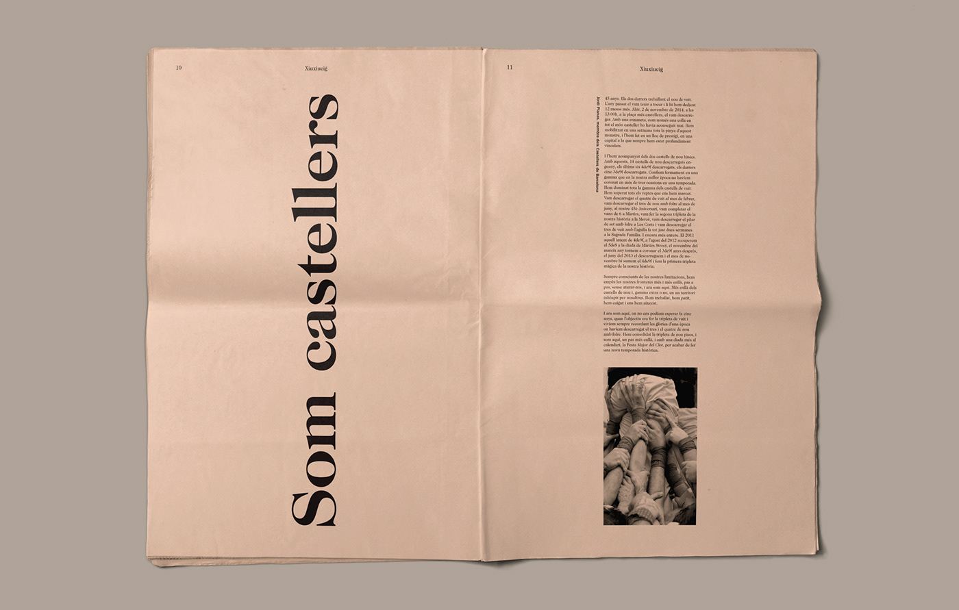 newspaper politic periodico editorial Layout typography   barcelona graphicdesign editorialdesign town