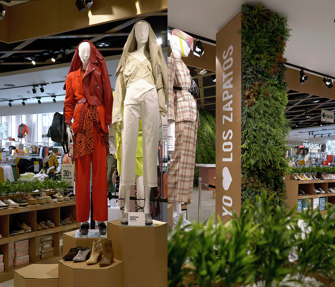art direction  Diseño de Interiores escaparatismo Fashion  Retail Visual Merchandising