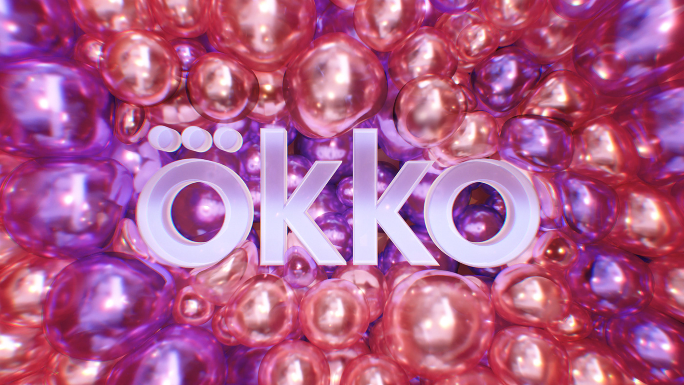 okko Streaming service online movie ID motion branding  visual tv