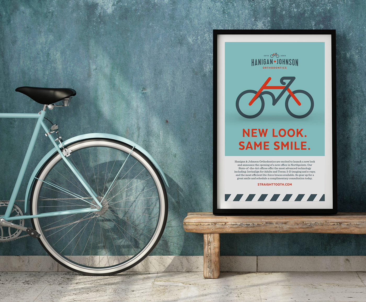 orthodontics brand identity Cycling Bicycle brand strategy logo graphic design  design icons
