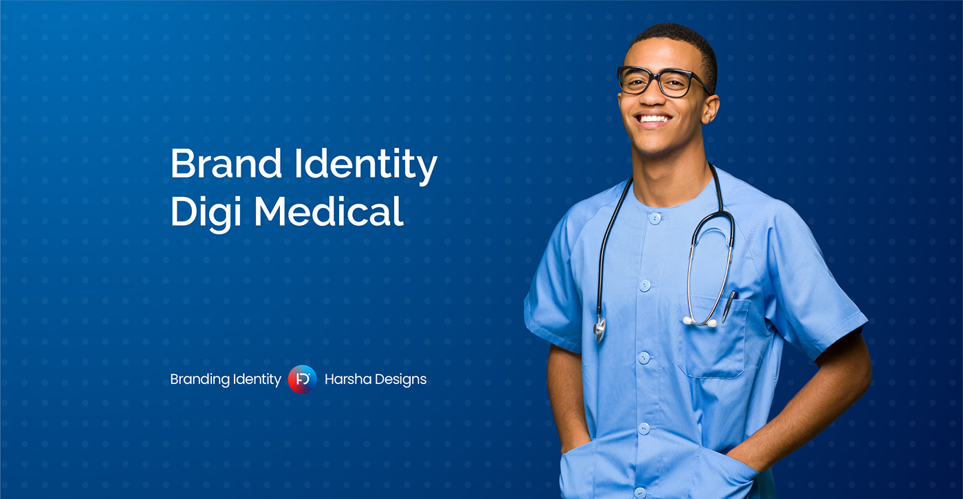 brand identity doctor fitness Health hospital logo Logo Design medical medicine