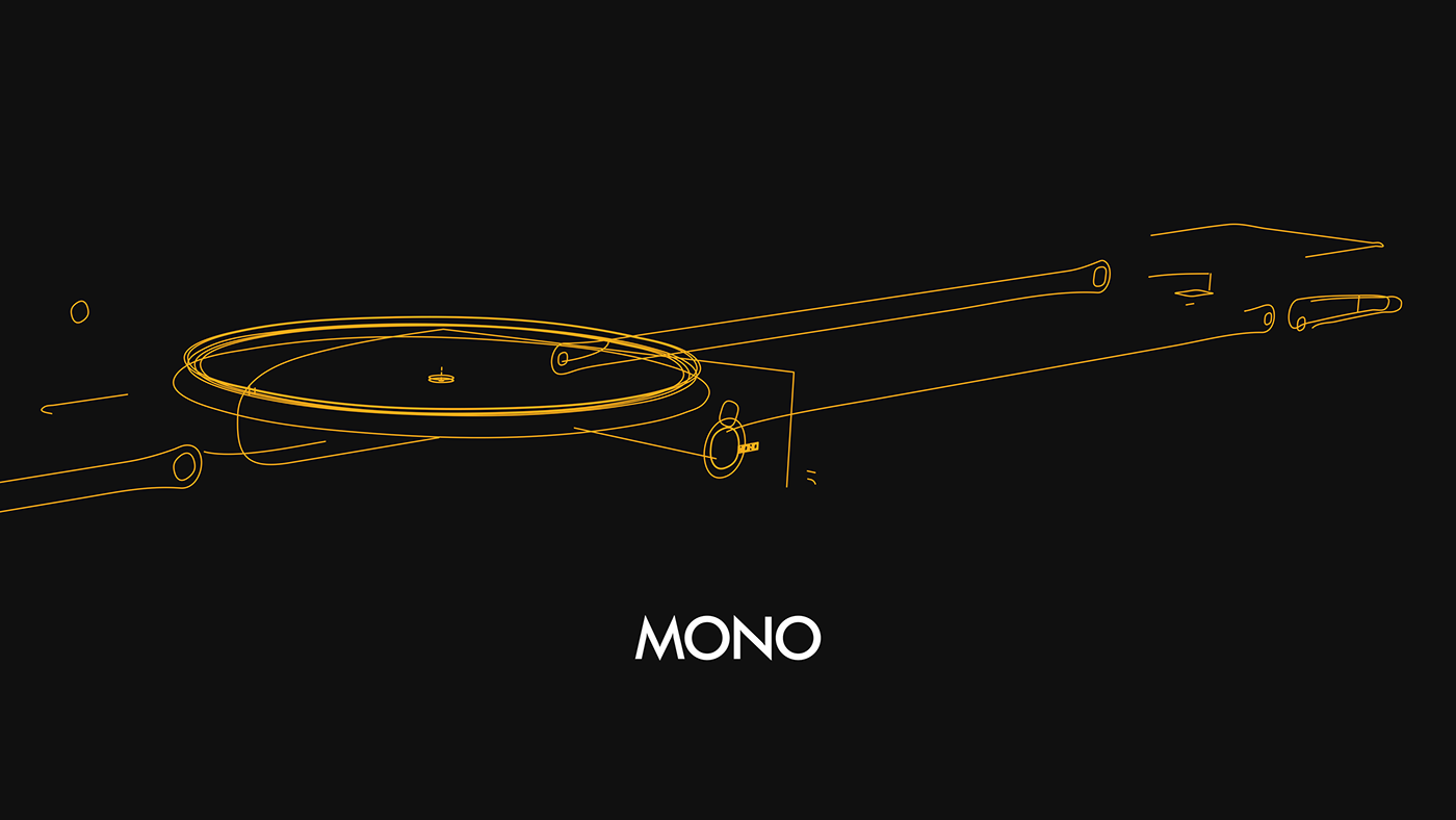 watch Mono minimal modern simple keyshot Render black monochrome daap design