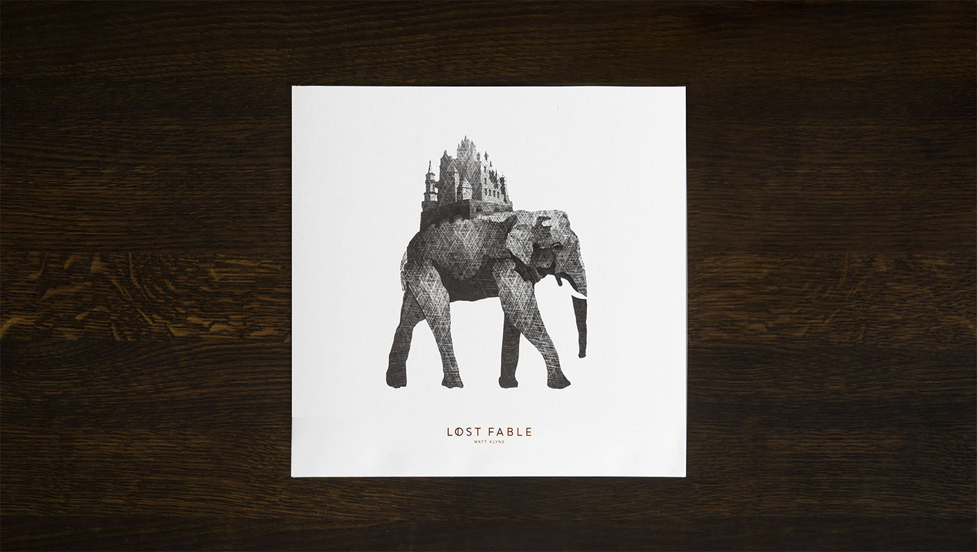 Adobe Portfolio Matt Klyne Valentiner Lost Fable ep vinyl cd cover orchestra brand Basteibrücke germany elephant kingdom Forgotten Desert Honored Guest