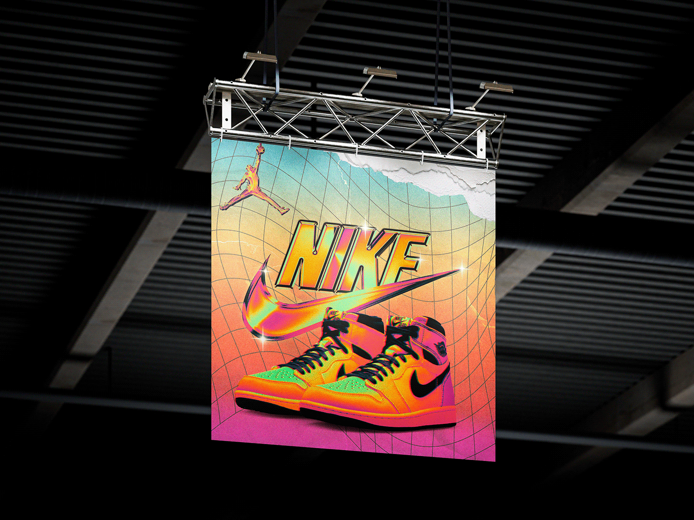 Nike basketball NBA Sports Design SMSports sports graphics graphic design  designer graphic adobe illustrator