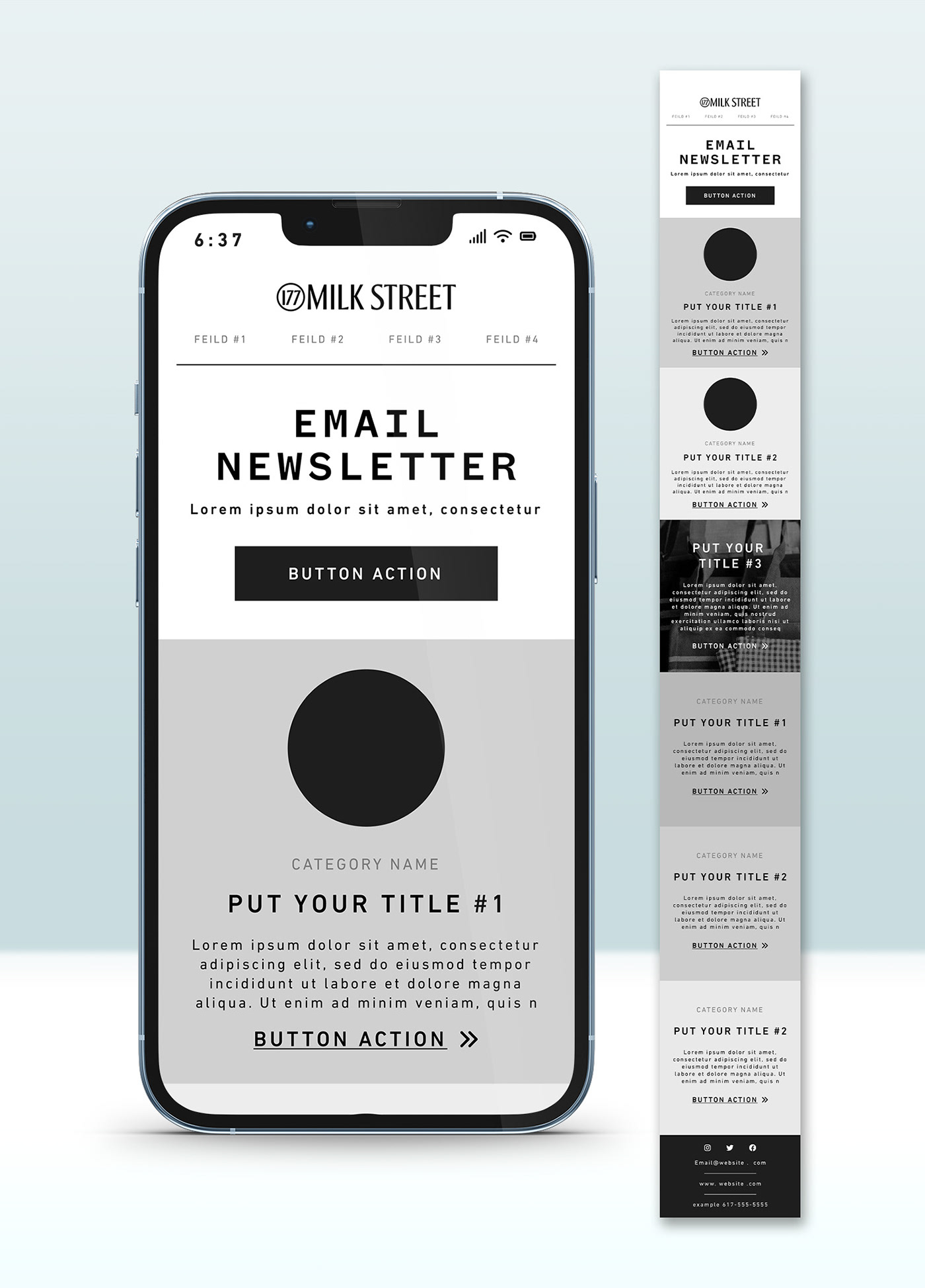 EmailDesign emailmarketing emailnewsletter marketing digital Email Design email template Newsletter Design email marketing