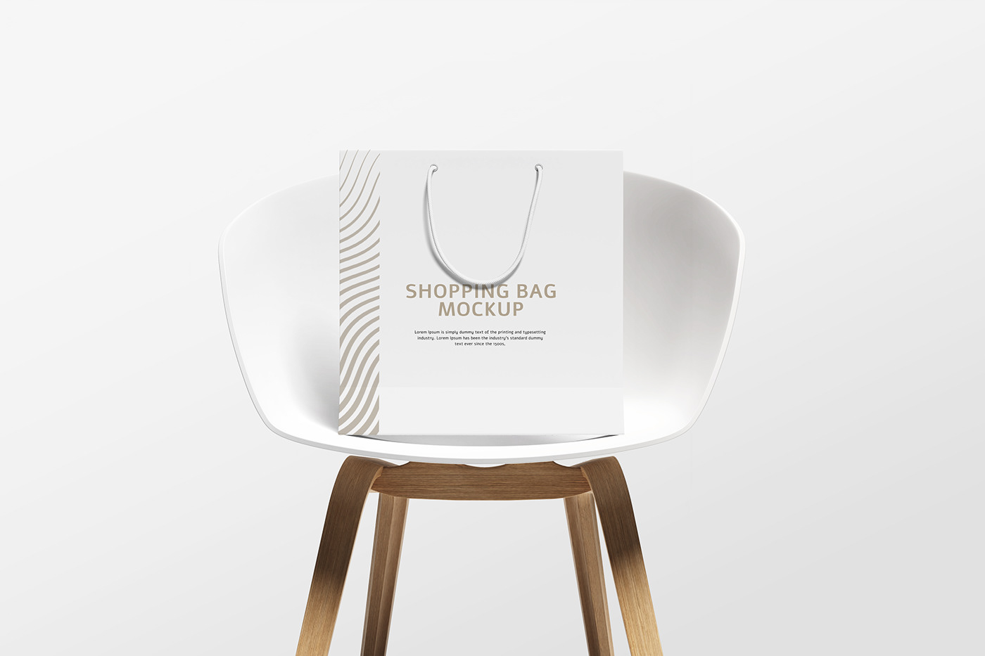 bag Brand Design design logo Mockup Packaging paper bag shop Shopping Tote