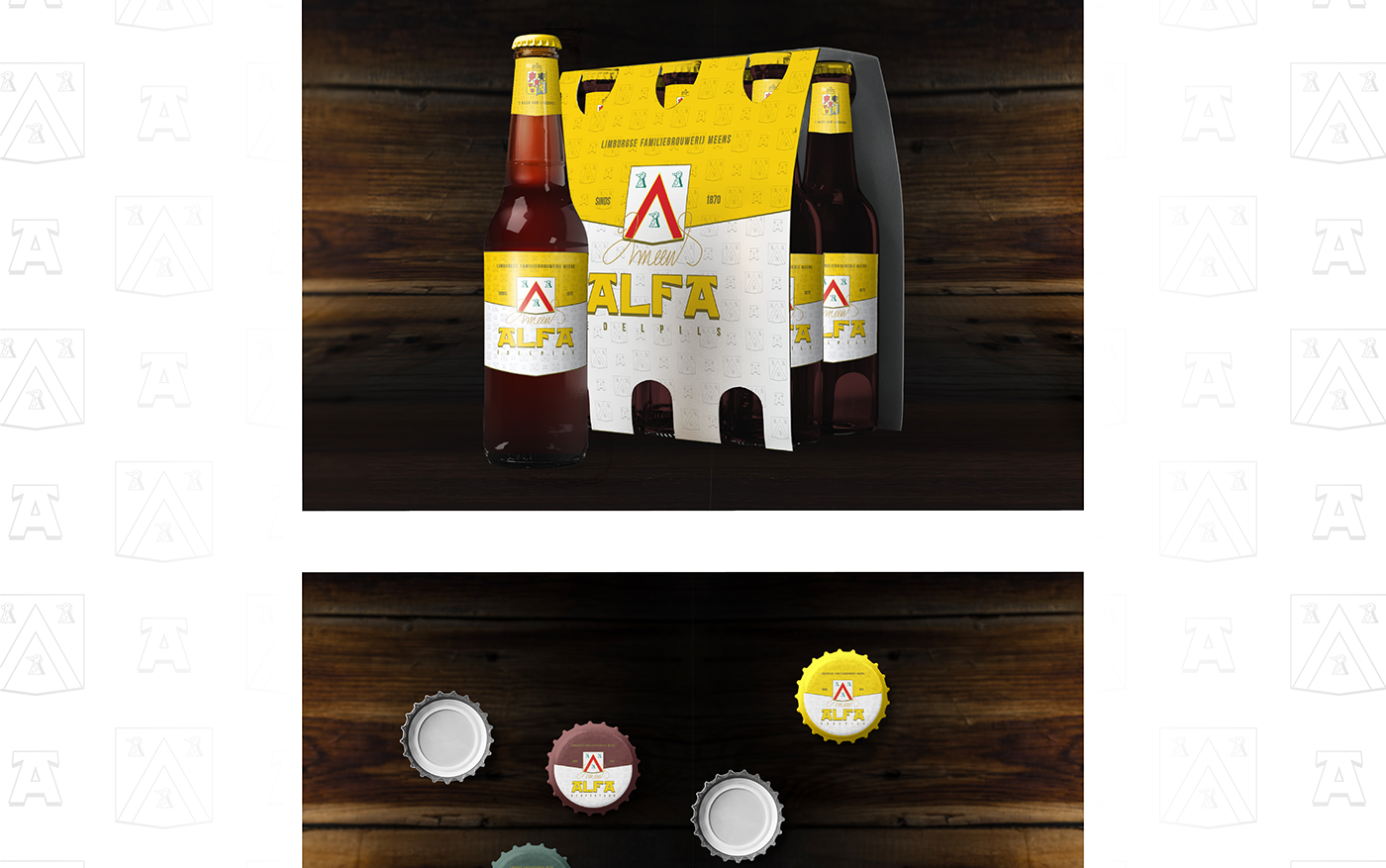 branding  visual identity graphic design  beer package design  Logo Design rebranding yellow