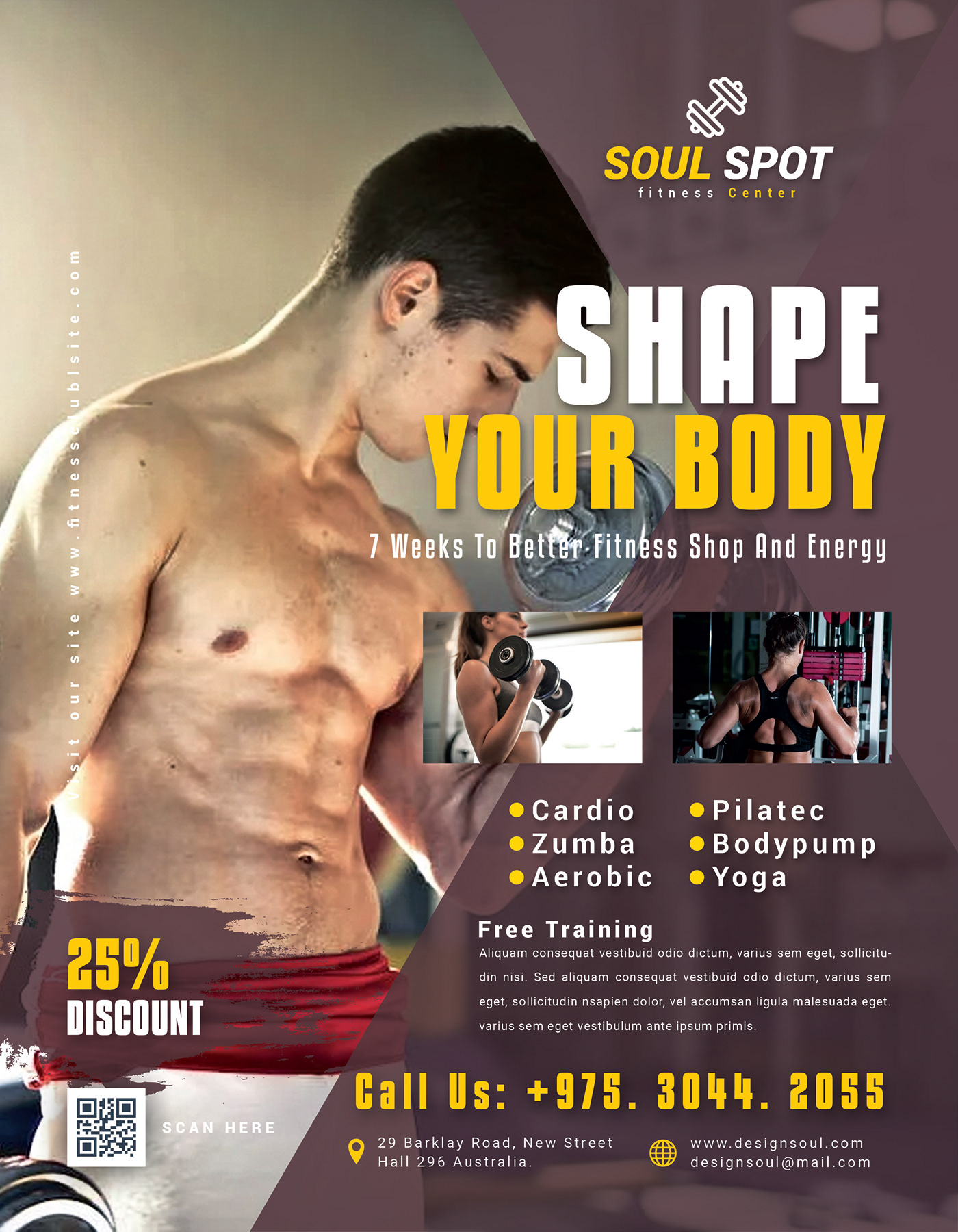 gym banner bodybuilder healthy fitness fitness banner BodyBuilding Fitness Gym sport Promotion shape your body