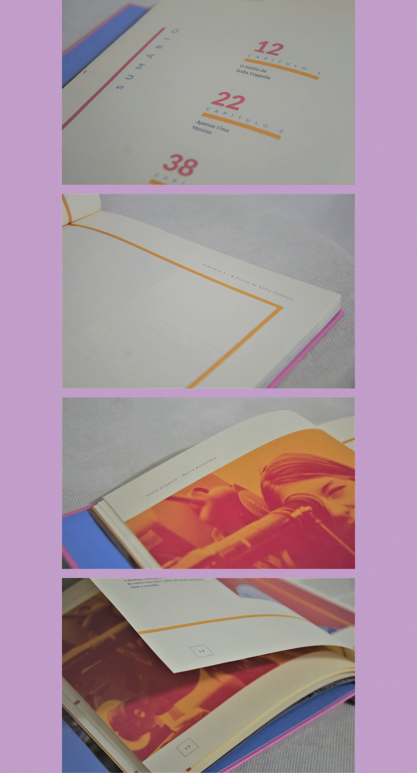 design editorial editorial Livro book sofia coppola Cinema InDesign editorial design  diagramação Maria Antonieta