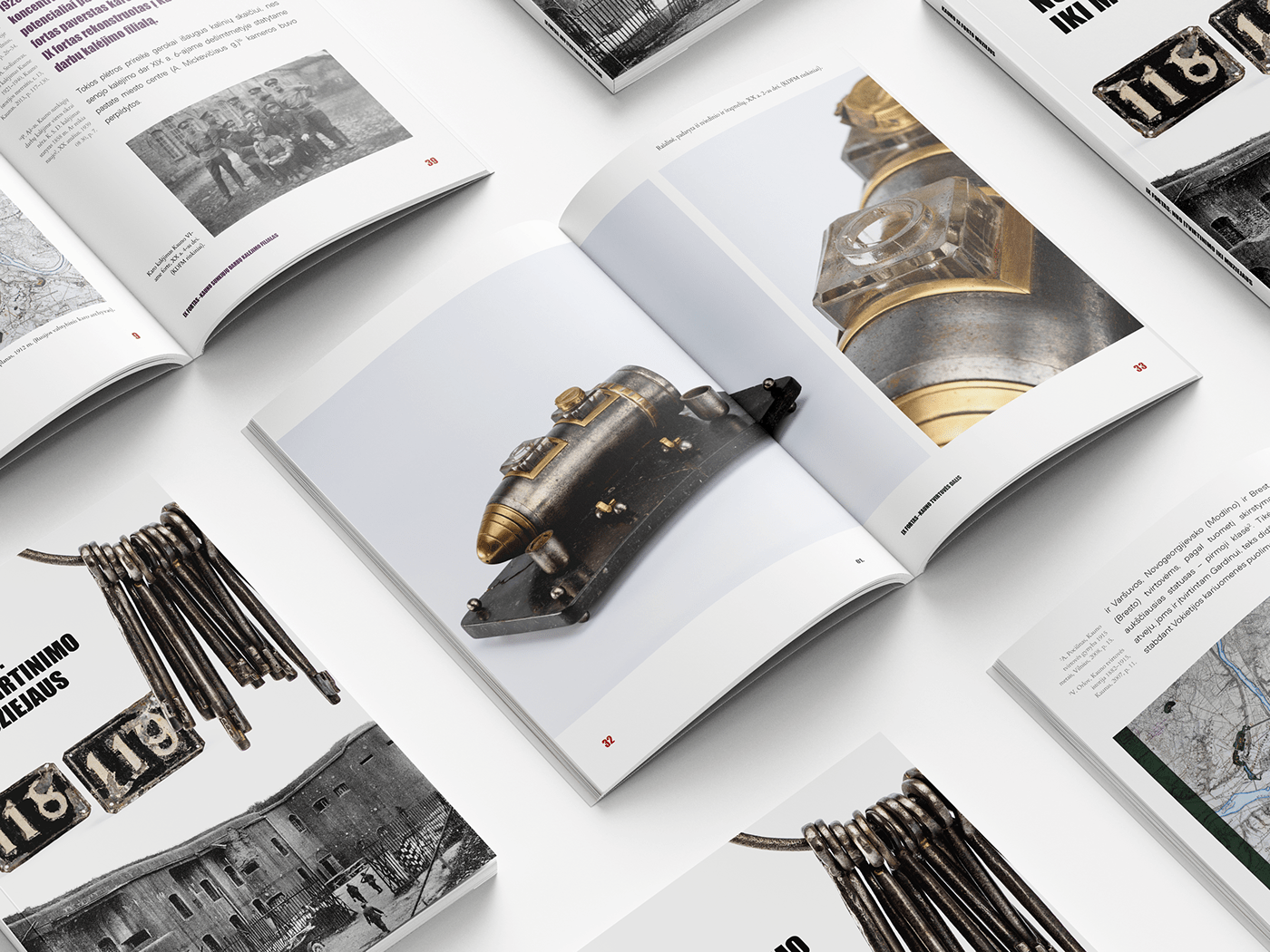 book catalog Layout magazine minimal modern museum Photography 